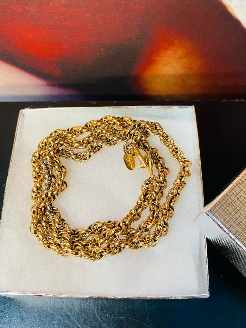 Vintage Boutik by Continental Gold Tone Chain Necklace 60cm (23.5”)